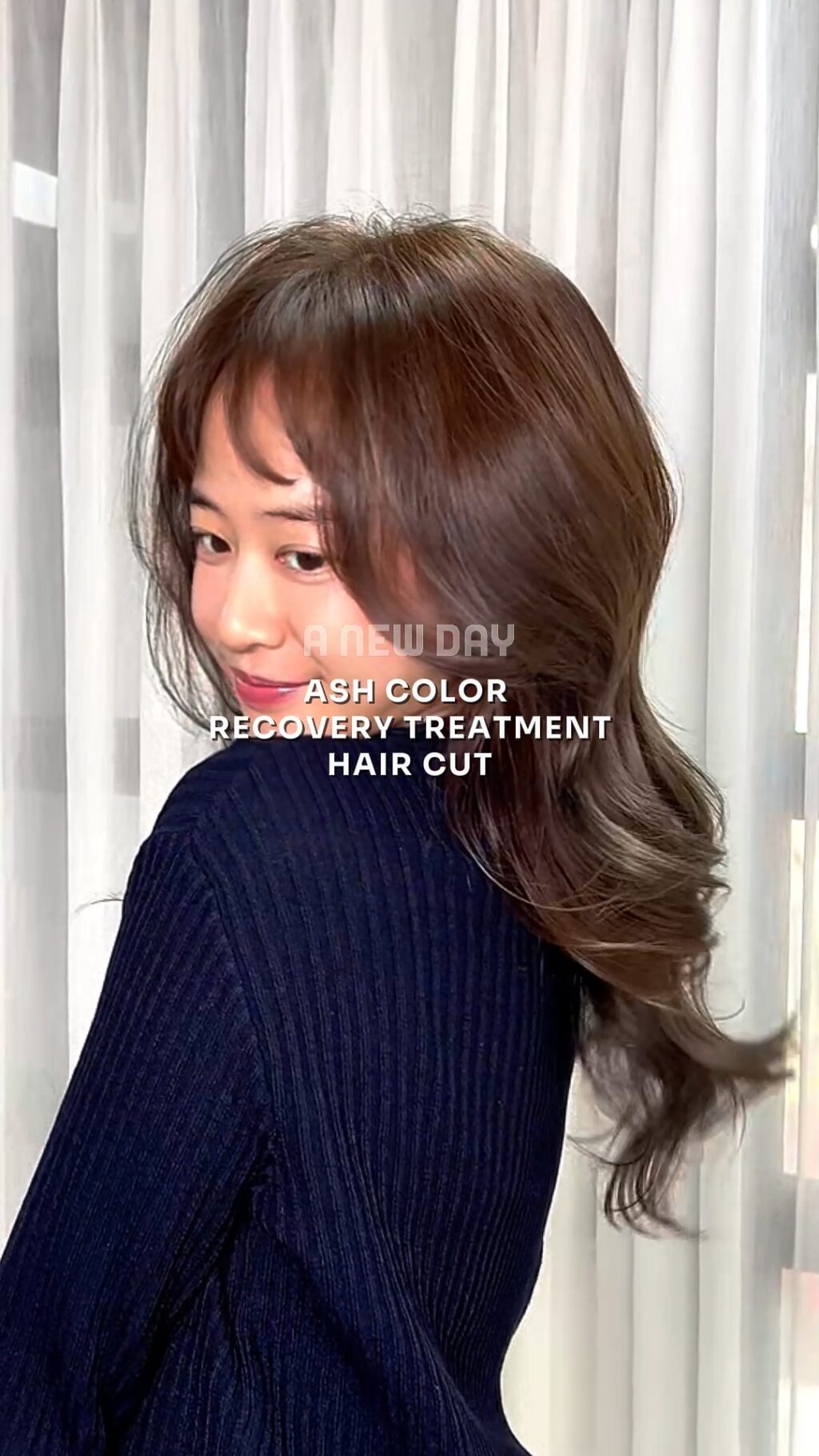 Instagram post from anewday.hairsalon. This post is in position 1.