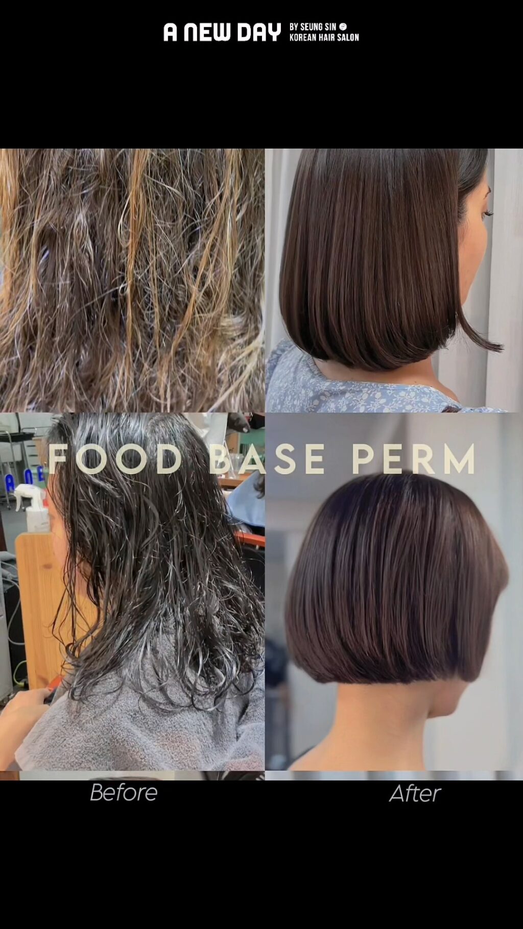 Instagram post from anewday.hairsalon. This post is in position 1.