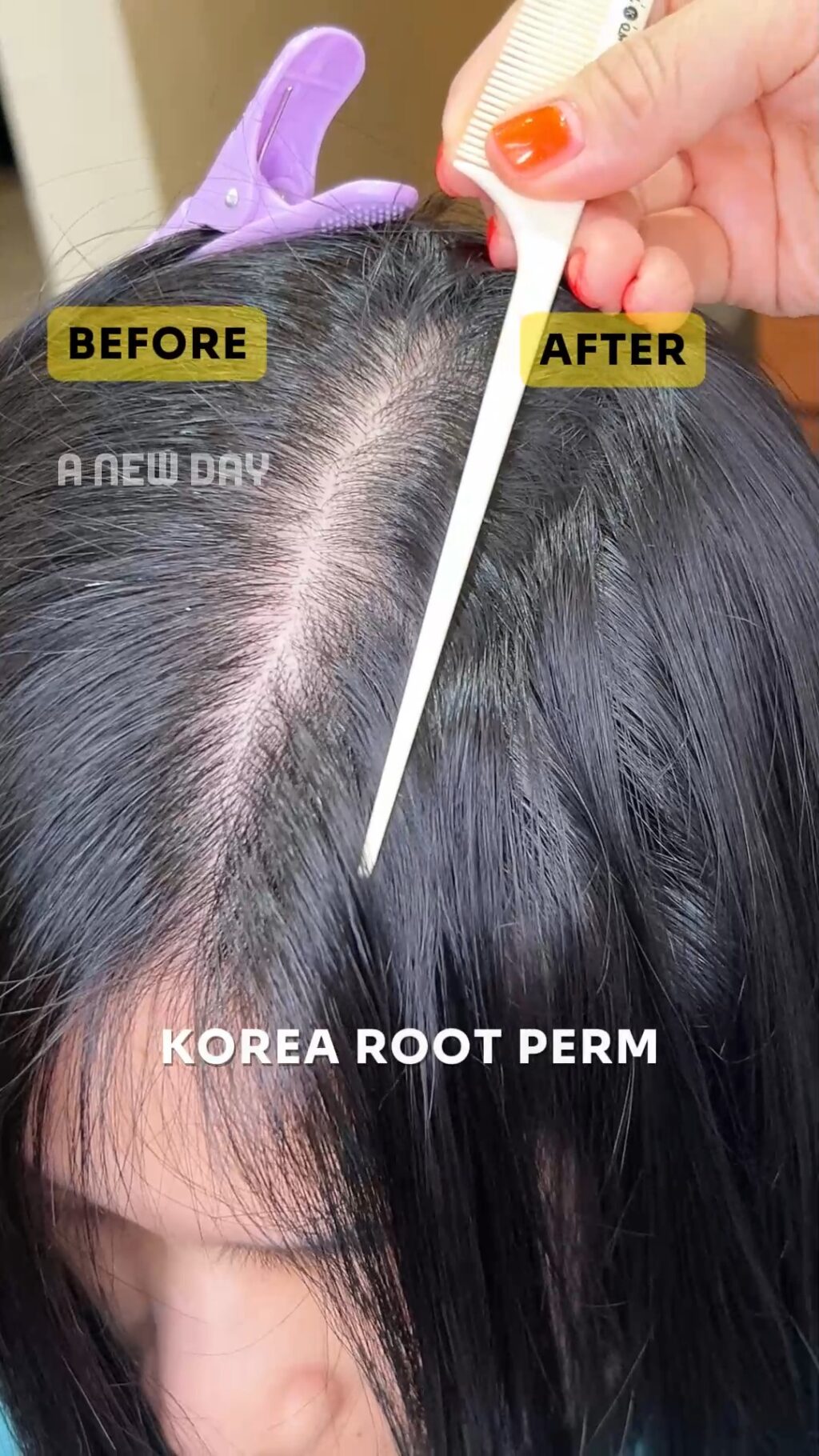 Instagram post from anewday.hairsalon. This post is in position 3.