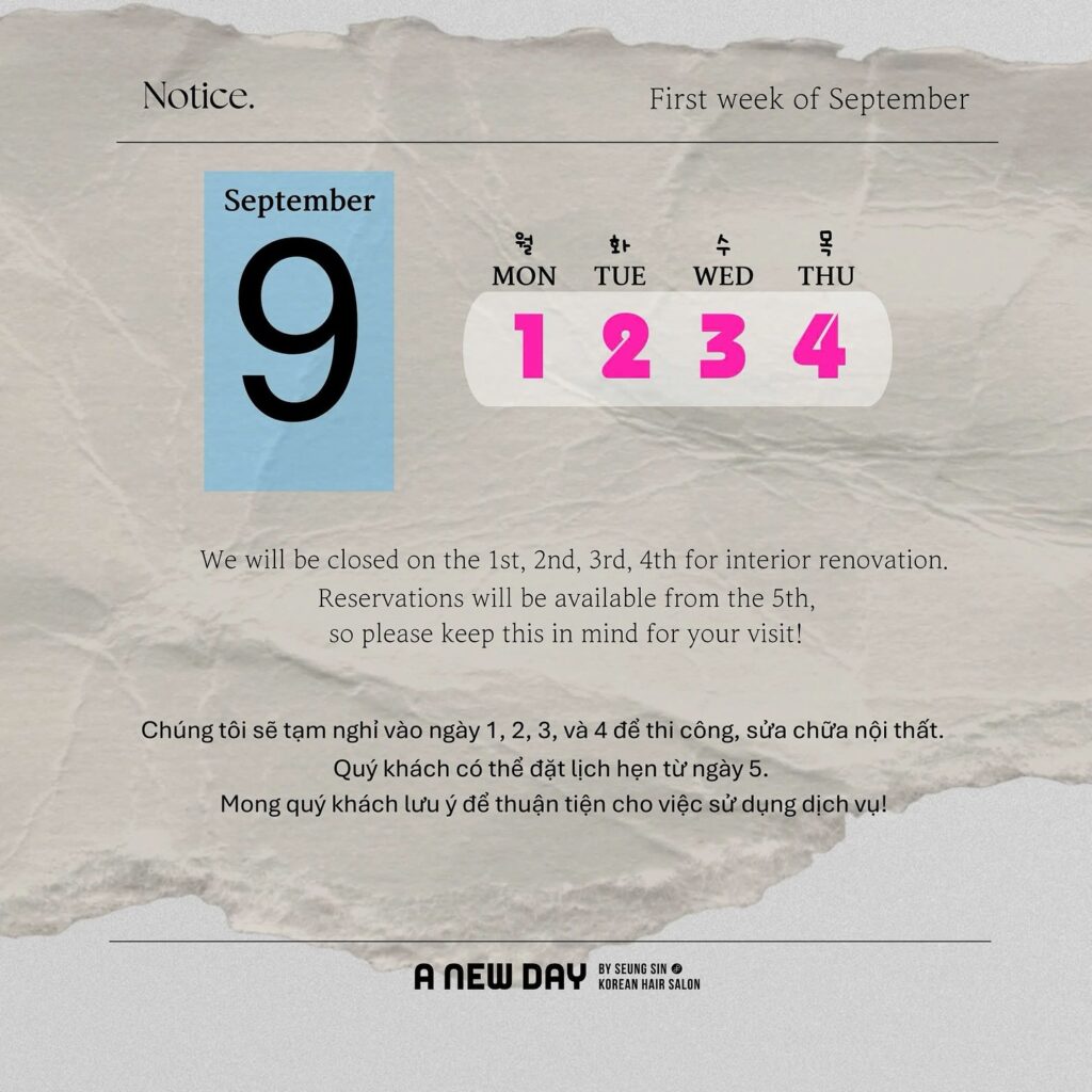 Instagram post from anewday.hairsalon. This post is in position 3.