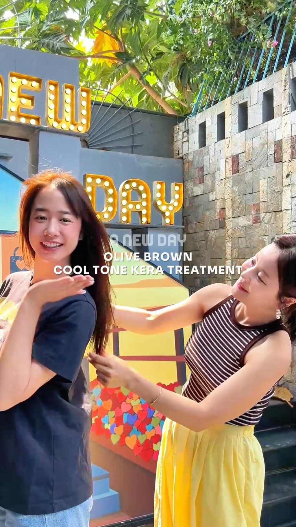 Instagram post from anewday.hairsalon. This post is in position 1.