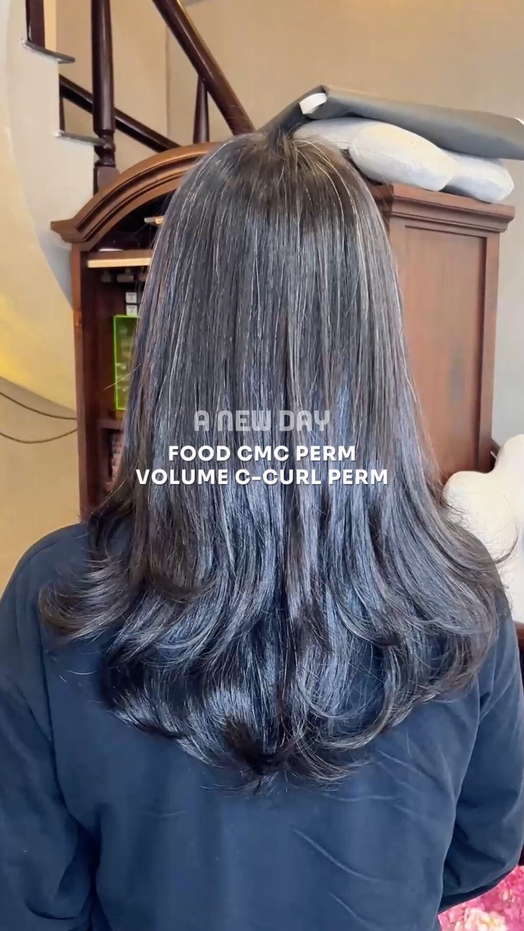 Instagram post from anewday.hairsalon. This post is in position 1.