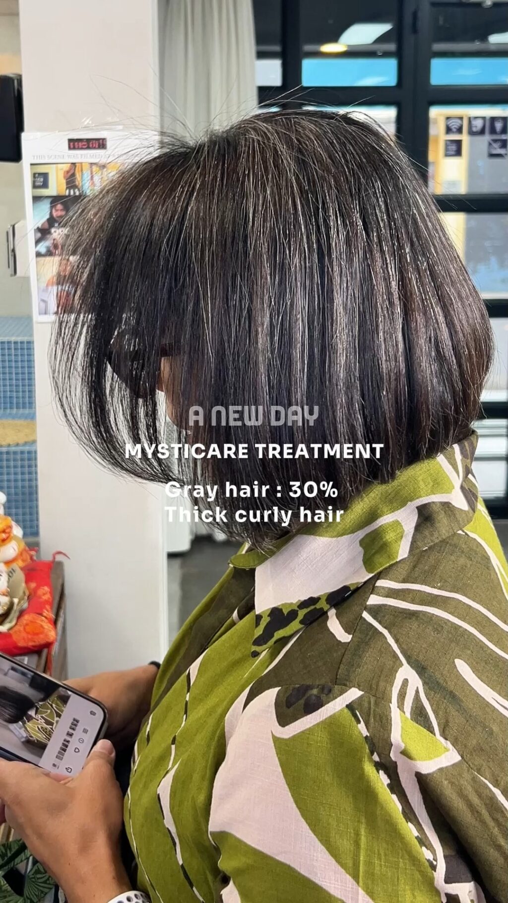 Instagram post from anewday.hairsalon. This post is in position 1.
