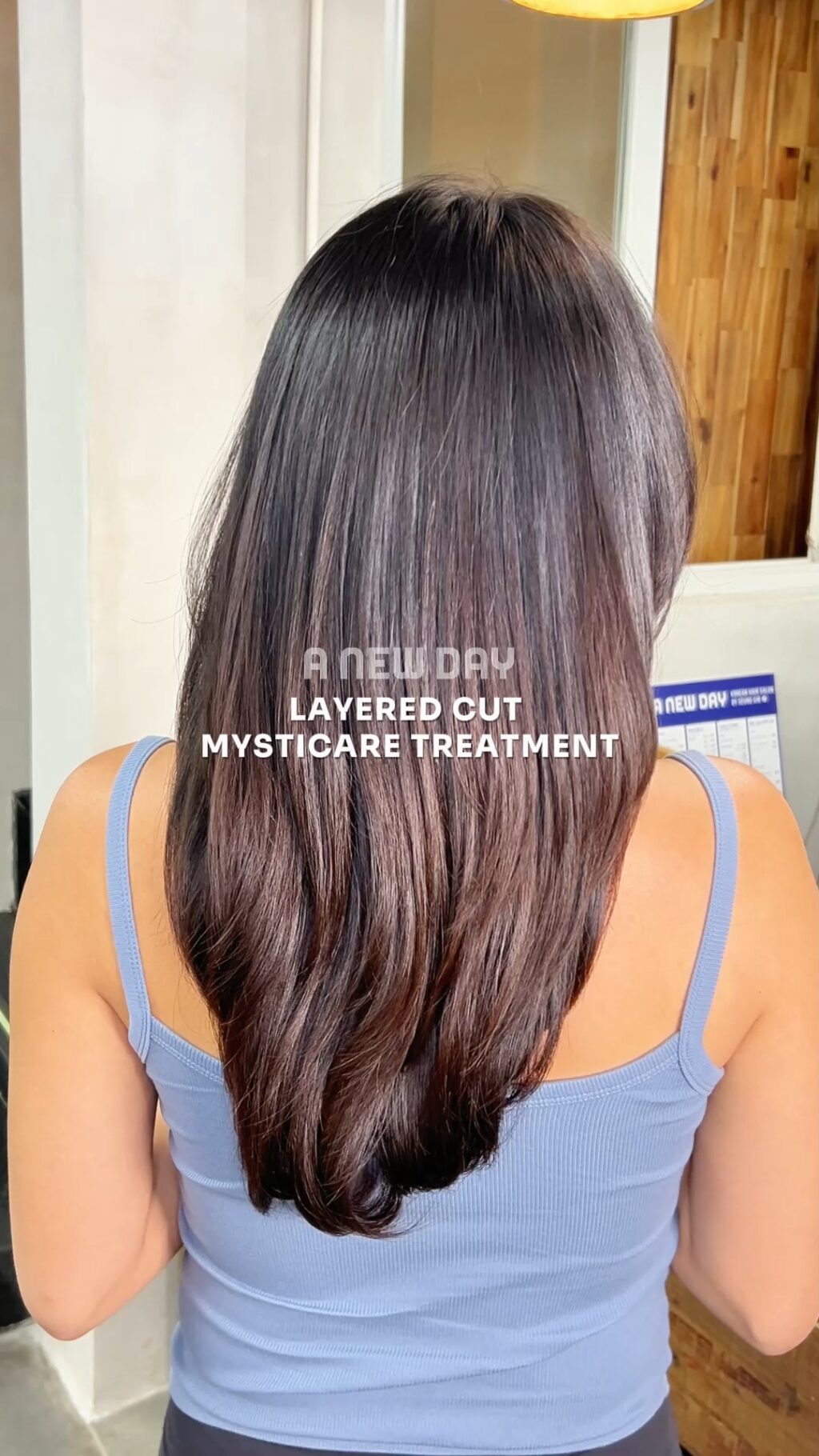 Instagram post from anewday.hairsalon. This post is in position 1.