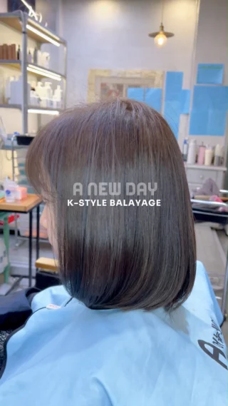 Instagram post from anewday.hairsalon. This post is in position 1.
