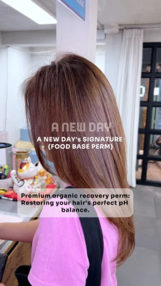 Instagram post from anewday.hairsalon. This post is in position 1.