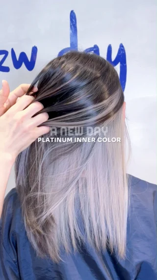 Instagram post from anewday.hairsalon. This post is in position 1.
