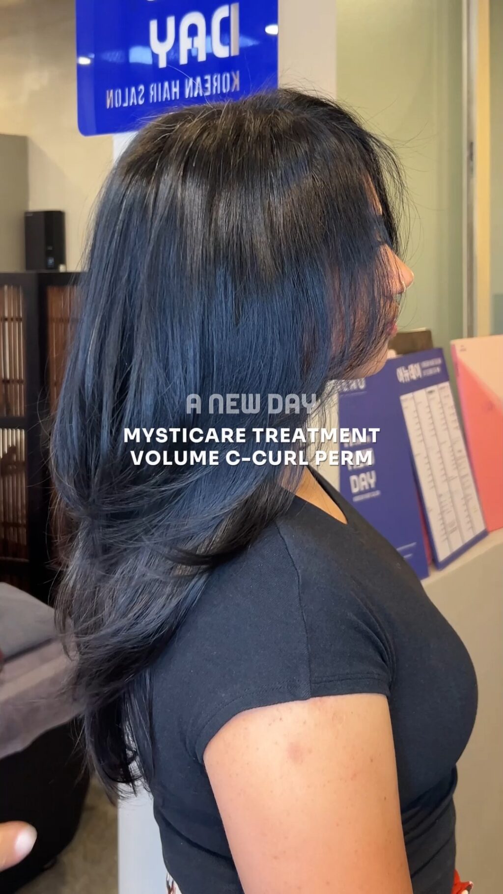 Instagram post from anewday.hairsalon. This post is in position 1.