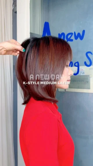 Instagram post from anewday.hairsalon. This post is in position 2.